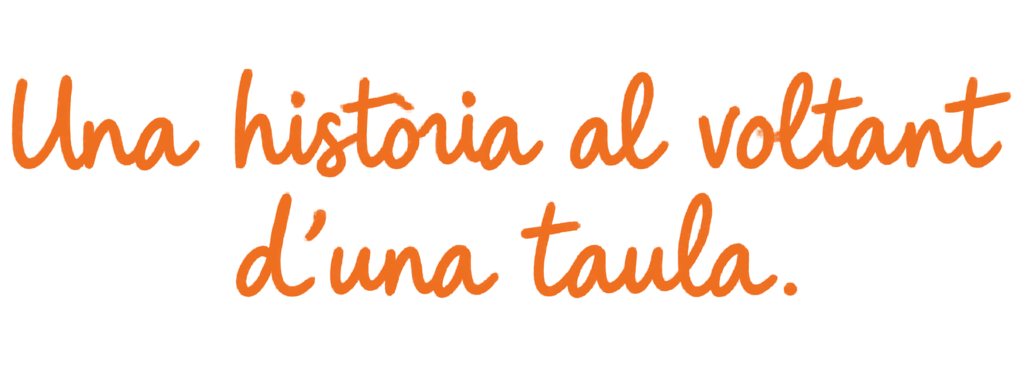 Una història al voltant d’una taula
